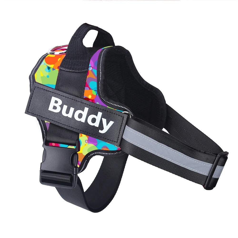 Personalised No Pull Dog Harness